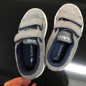 ❌SOLD❌ Lacoste shoes toddler boy
